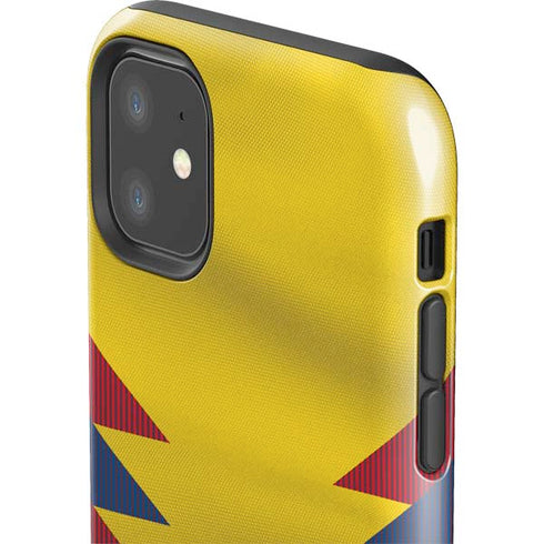 Colombia Soccer Flag iPhone 11 Impact Case